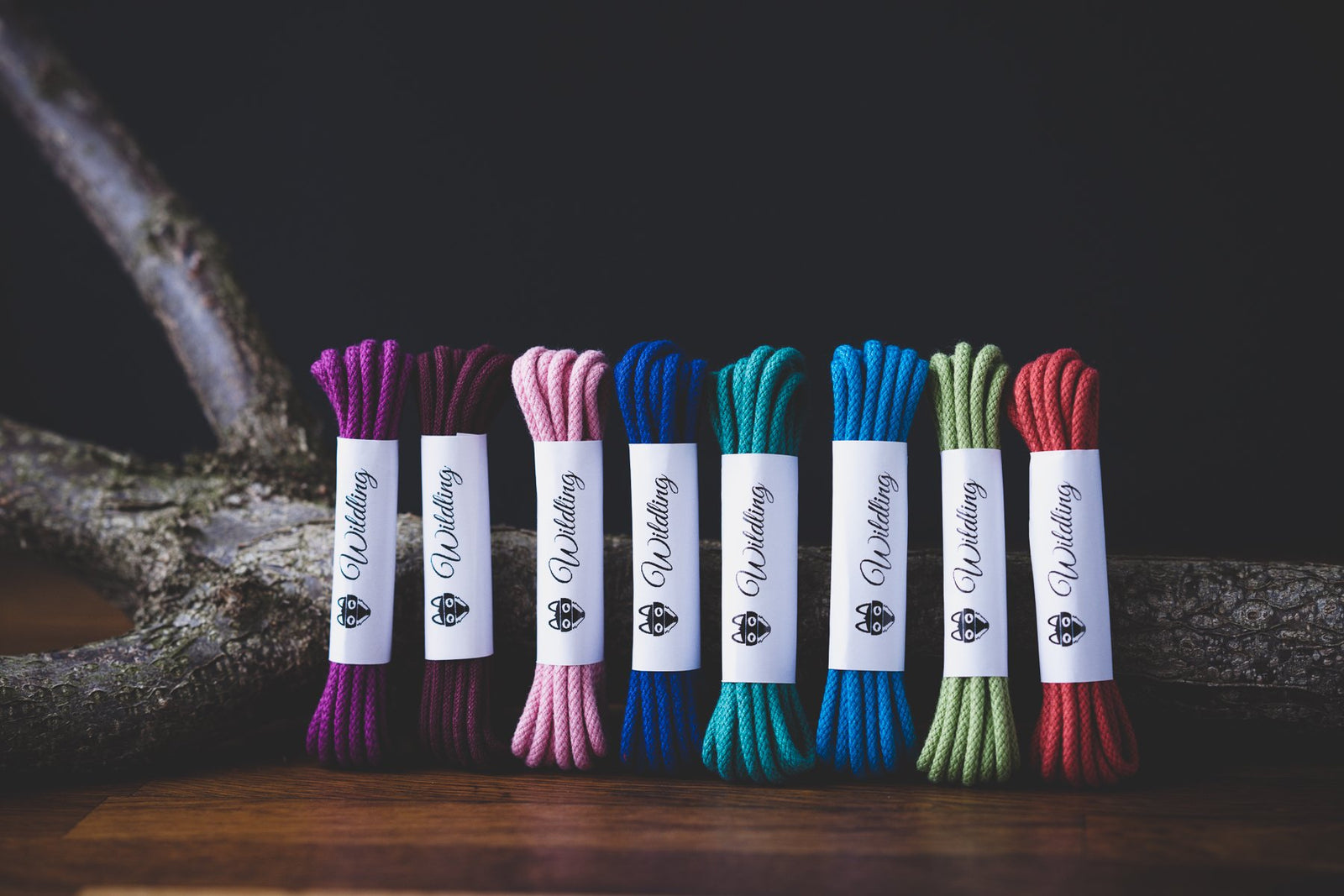 Farbige Baumwollsenkel für individuelle Wildlinge